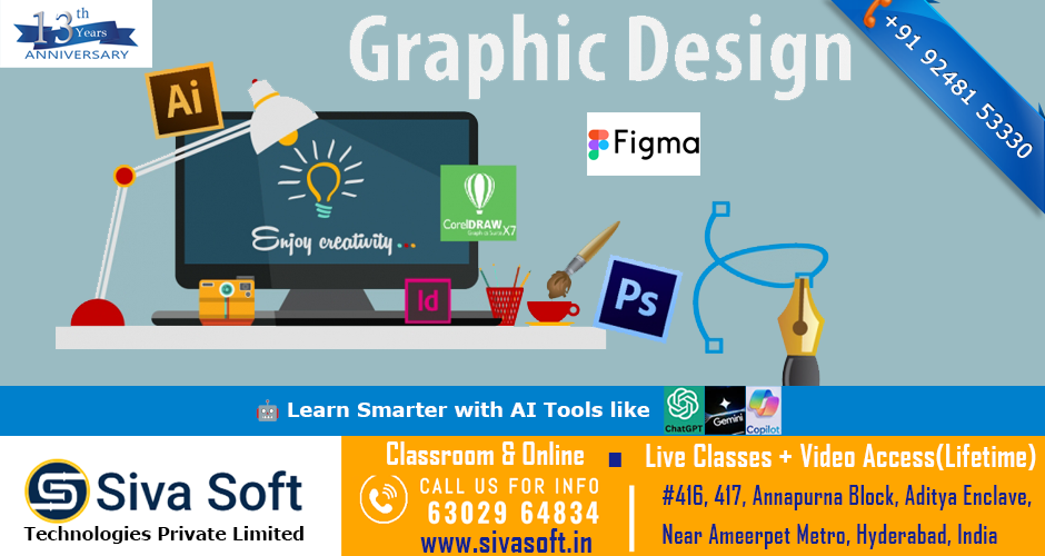 Classroom and Online Graphic Design & Desktop Publishing (DTP) training course