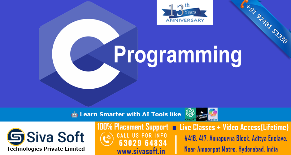 Online C Programming Language Training Course in Ameerpet Hyderabad India